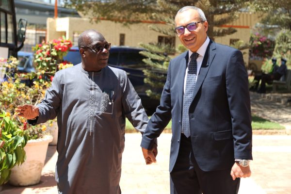 Visite de l'Ambassadeur d'Egypte à l'ENA