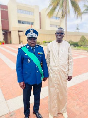 Grand Chancelier de l’Ordre national du Lion en visite à l’ENA