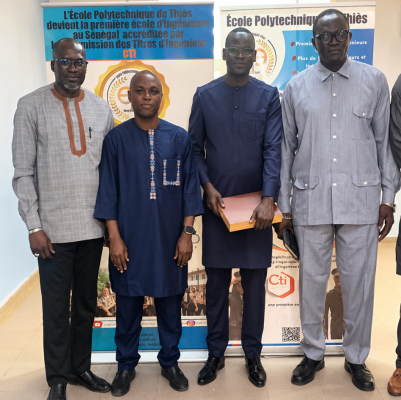 Visite du Directeur général de l’ENA à l’Ecole polytechnique de Thiès